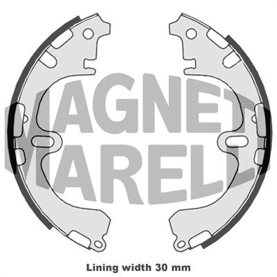 MAGNETI MARELLI Jarrukenkä 360219198317